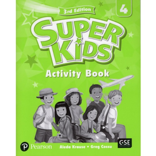 Super Kids 4 Activity Book 3E