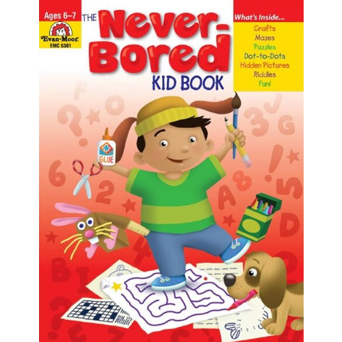 EM 6301 The Never-Bored Kid books 1 Ages 6-7