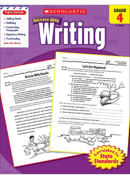 Scholastic Success With Writing Grade4
