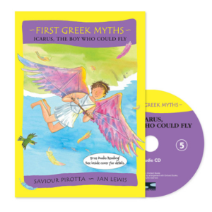 First Greek Myths 05 Icarus, the Boy Who Could Fly Book+CD(with QR 오디오)