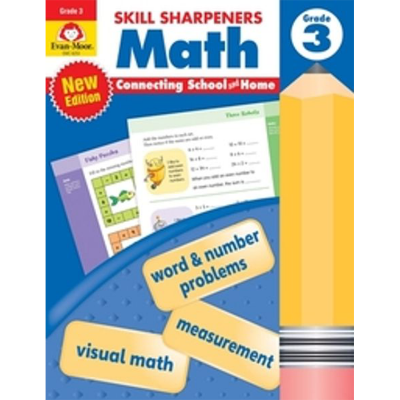 [Evan-Moor] Skill Sharpeners Math 3 (NEW)