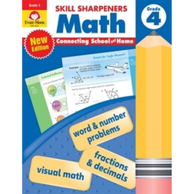 [Evan-Moor] Skill Sharpeners Math 4 (NEW)