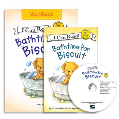 My First I Can Read 01 / Bathtime for Biscuit (Book+CD+Workbook)