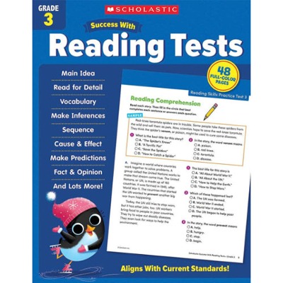[Scholastic] Success with Reading Tests Grade3